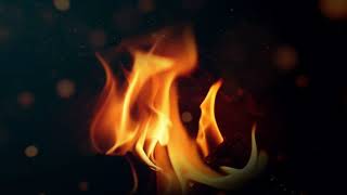 Burning Flame Bokeh & Wind Chimes 🔥 — Sleep Ambience & Sound