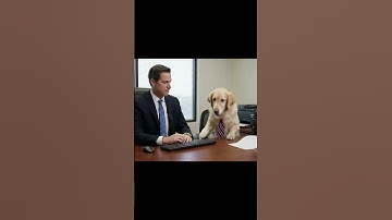 Part 2: Performance Review results are in #funnydogs #interview #officehumor #aigenerated