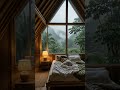 Sleep in a Hidden Rainforest Cabin Tonight 🌧️🏕️ #RainSounds #RainAmbience #DeepSleep #RelaxingRain