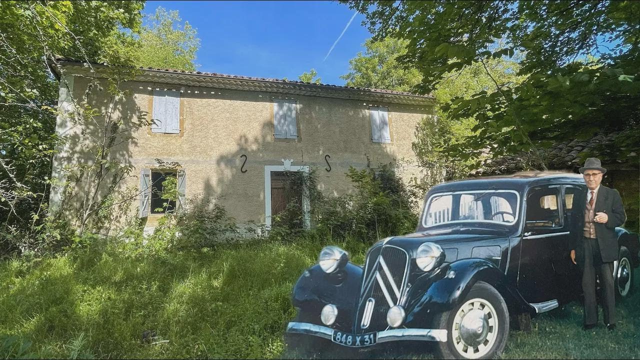 Descubrimos lo que escondía este granjero solitario en su casa abandonada en Francia
