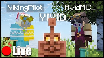 So Avid and I are streaming together...  Skyblock Kingdoms