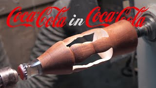 Woodturning- Coke in Coke Inside out turning