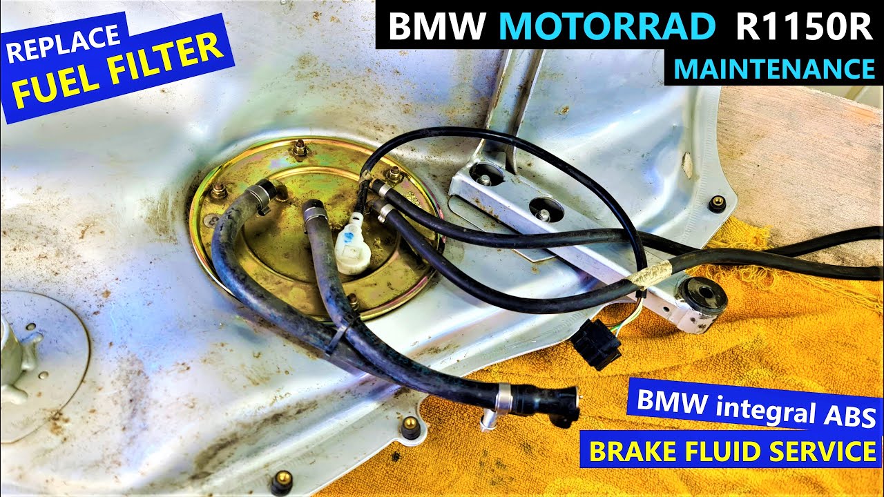 DIY for FUEL FILTER & quick overview for BRAKE FLUID SERVICE BMW