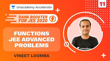Rank Booster JEE Advance 2020 | Functions | Maths | Vineet Loomba