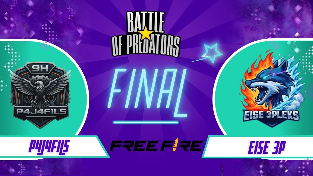 BATTLE OF PREDATORS P4J4FILS vs EISE 3P  - FREE FIRE INDONESIA