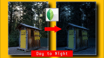 Changing image from day to night - Snapseed | Mobile editing | Easy Editing