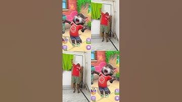 Talking Tom Sleep React My Talking Tom 2 😂 #shorts #tom #cartoon #cat #mytalkingtom2 #trending