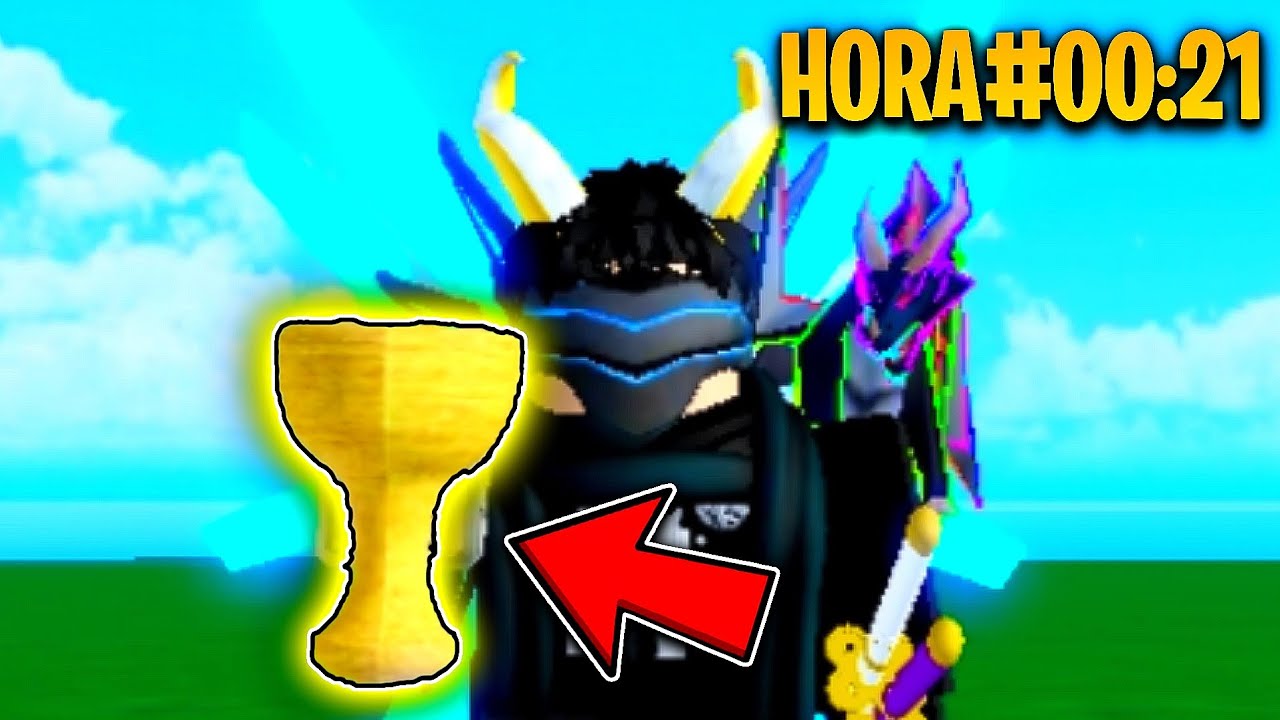 24 HORAS pegando Cálice de Deus e aprendi como pegar RÁPIDO no Blox Fruits! YouTube