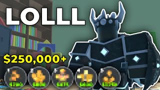 $250,000+ loadout.. and it can't even win LOLL | TDS (Roblox)