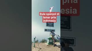 #viral#viralvideo #bulemaia#bule maia di lamar angga di puncak gunung andong
