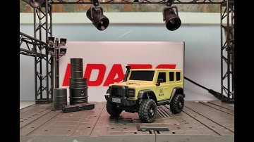 LDARC X43 Crawler off roader 1:43 simulation Full time 4WD Remote control RC car