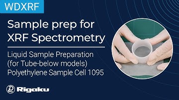 Liquid Sample Preparation for XRF with Polyethylene Sample Cell 1095 | Tube-Below Models