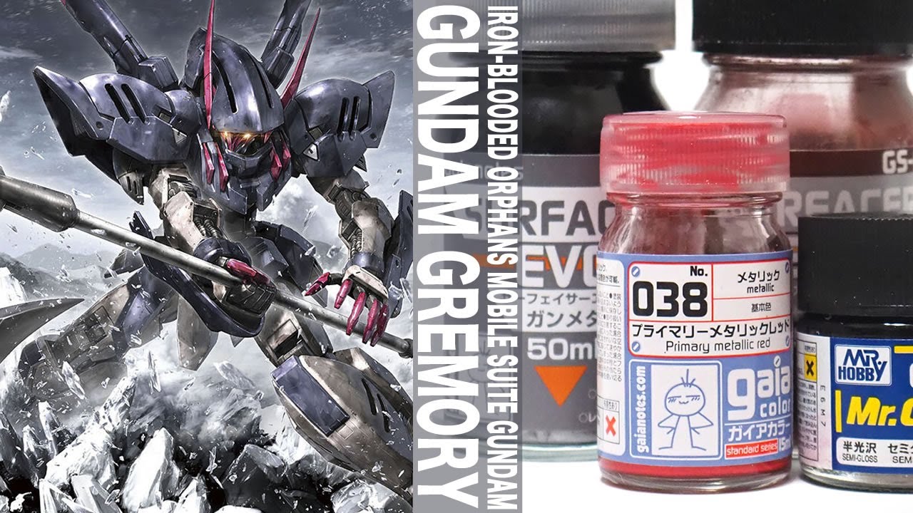 ガンプラ 設定とは異なる配色でランナー塗装 Hg 1 144 ガンダムグレモリー Gundam Gremory 開封 塗装 組立 簡易レビュー 機動戦士ガンダム 鉄血のオルフェンズ 月鋼 Youtube