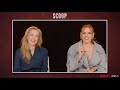 Gillian Anderson &amp; Billie Piper Interview - SCOOP! Gillian Talks X Files seasons &amp; Big Swiss