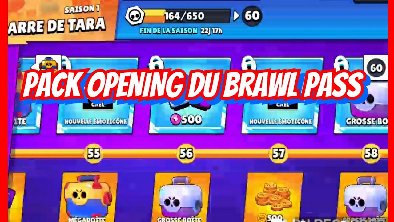 - BRAWL STARS - PACK OPENING DU PASSE DE COMBAT [ NEW BRAWLER ] - YouTube