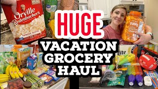 HUGE VACATION GROCERY HAUL // NOT MY TYPICAL GROCERY HAUL