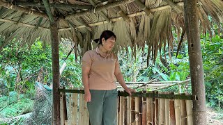 Build a bamboo house and make bamboo floors Thanh Thanh