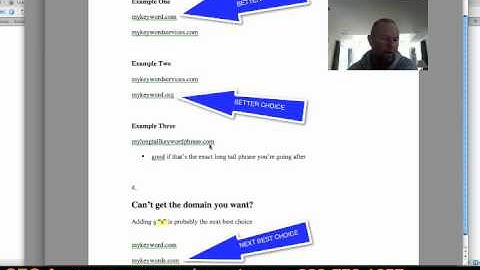 Choosing The Perfect Domain Name - SEO Answers from www.reignnet.com