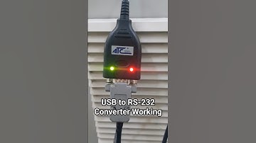 USB to RS 232 Converter Working #usb #rs232 #electrical #automation #industrialautomation #technical