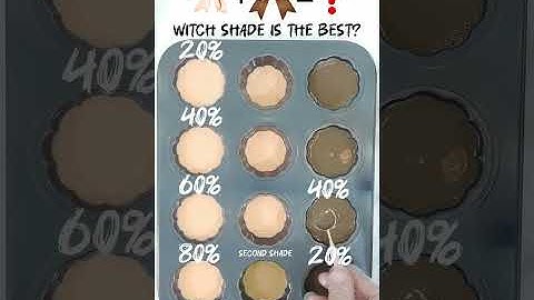 From Apricot To Brown | Magical Color Shift 🍭 #CreativePalette #reels #Shorts #colormixingmagic #UK