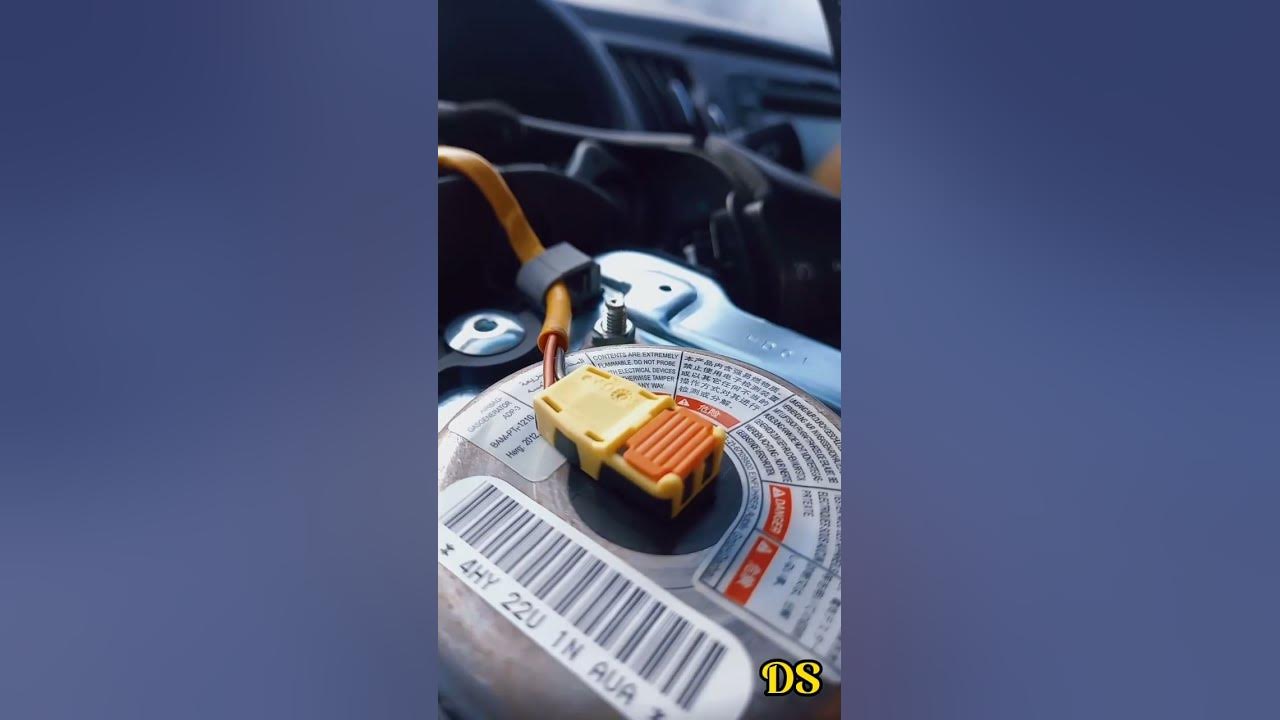 Как снять/разобрать руль Kia Optima 2010-2015 год - YouTube