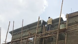 Precast concrete facial | Precast Parapet Installation in Nigeria