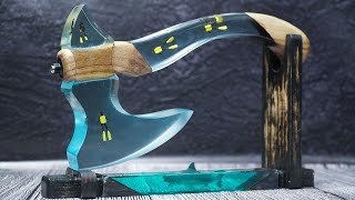 How To Make Glowing Ax - Tomahawk | Unique Night Light For Home