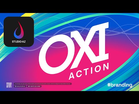 OXI ACTION - Təmizləyici vasitə üçün brendinq işimiz