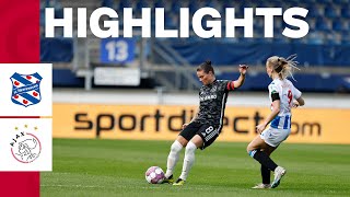 Highlights sc Heerenveen Vrouwen - Ajax Vrouwen | Azerion Vrouwen Eredivisie