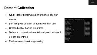 Using Machine Learning to Detect Side Channel Attacks