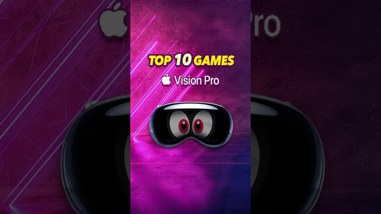 Топ-10 игр для Apple Vision Pro 