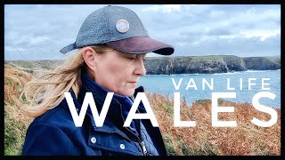 Solo female camper van adventure: Pembrokeshire Coast, Wales