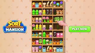 Sort Mansion : Mindful Match l Declutter your mind by sorting forgotten spaces. Restore the mansion