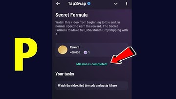 Secret Formula | Tapswap Code | The Secret Formula to Make $20,350/Month Dropshipping with AI