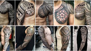 Shoulder Tattoos For Men Full sleeve tribal tattoo ideas for men