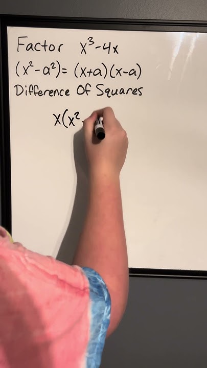 how-to-factor-x-3-4x-mathematics-algebra-factoringpolynomials-youtube