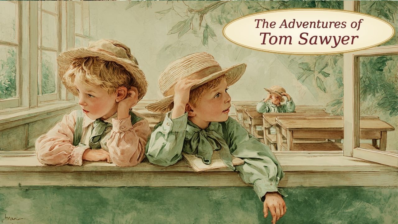 The Adventures of Tom Sawyer 🎧Calm Classical Music  • Curious Footsteps, Peaceful Pages (Playlist)