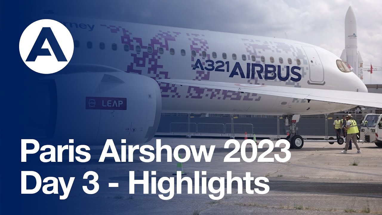 Paris Airshow 2023 Day 3 Highlights YouTube