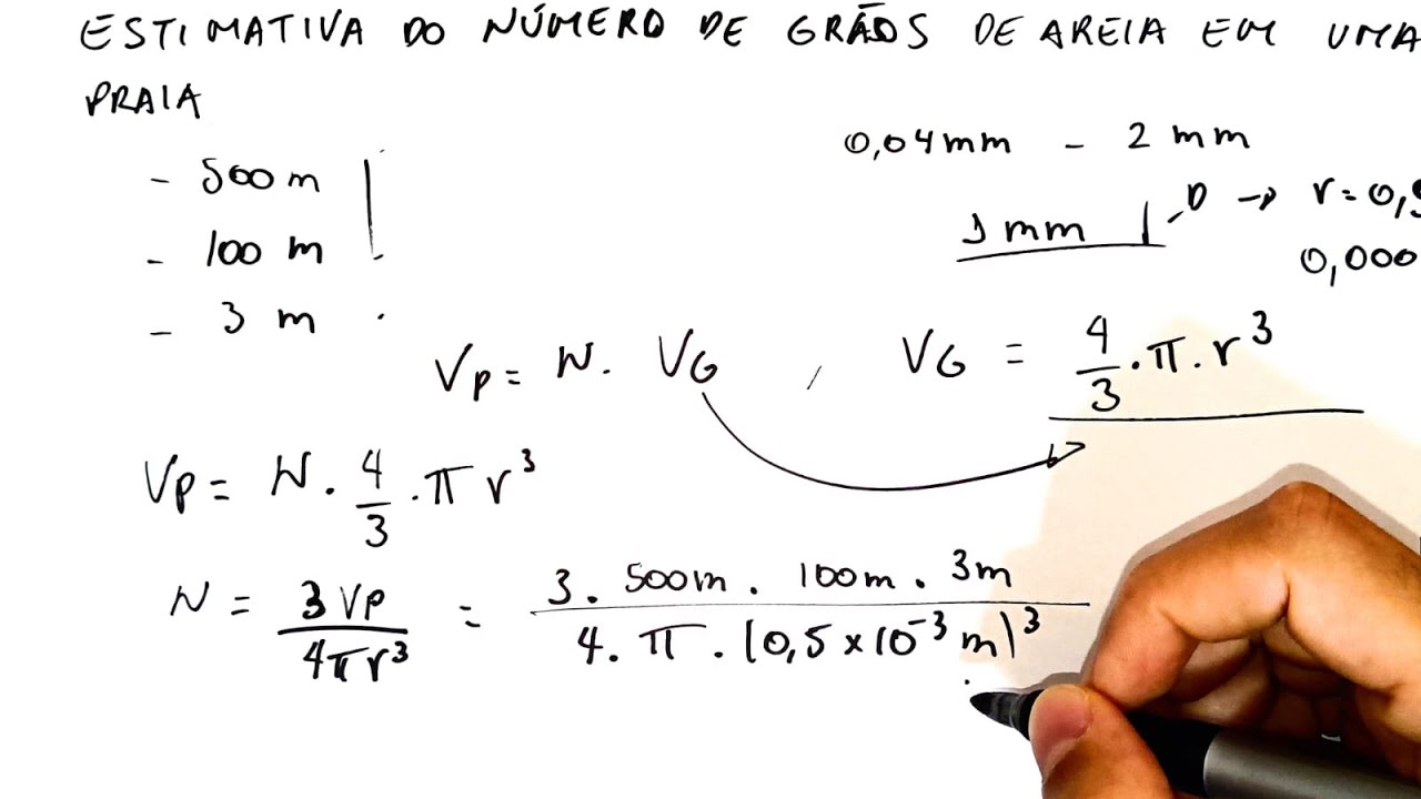 QUANTOS GRÃOS DE AREIA TEM EM UMA PRAIA? - YouTube