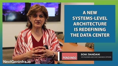 A new Systems-level Architecture is Redefining the Data Center