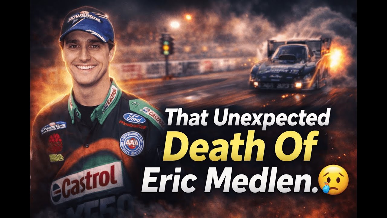 Eric Medlen’s Tragic Death: The Tire Shake Crash That Changed NHRA Drag Racing Forever