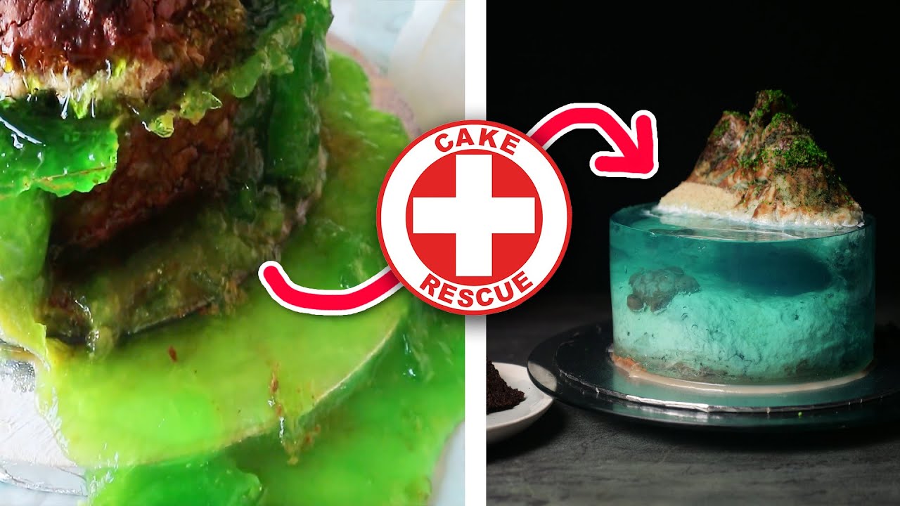 Cake Rescue fixing viral cake fails | How To Cook That Ann Reardon