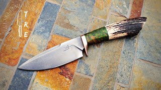 Making A Hidden Tang Knife | Start To Finish | Complete Build