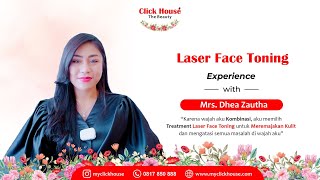 Dhea Zautha Masalah Kulit Wajah Aku Dapat Teratasi - Laser Face Toning