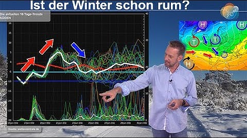 Wetterprognose: Wie endet der Januar? Ist der Winter schon rum? Kommt noch Kälte oder bleibts mild?