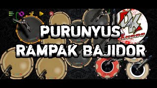 PURUNYUS || REAL DRUM MOD KENDANG RAMPAK BAJIDOR COVER