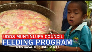 Udds Muntinlupa Feeding Program At Sitio Agaw Muntinlupa City Raffy Rodriguez Udds