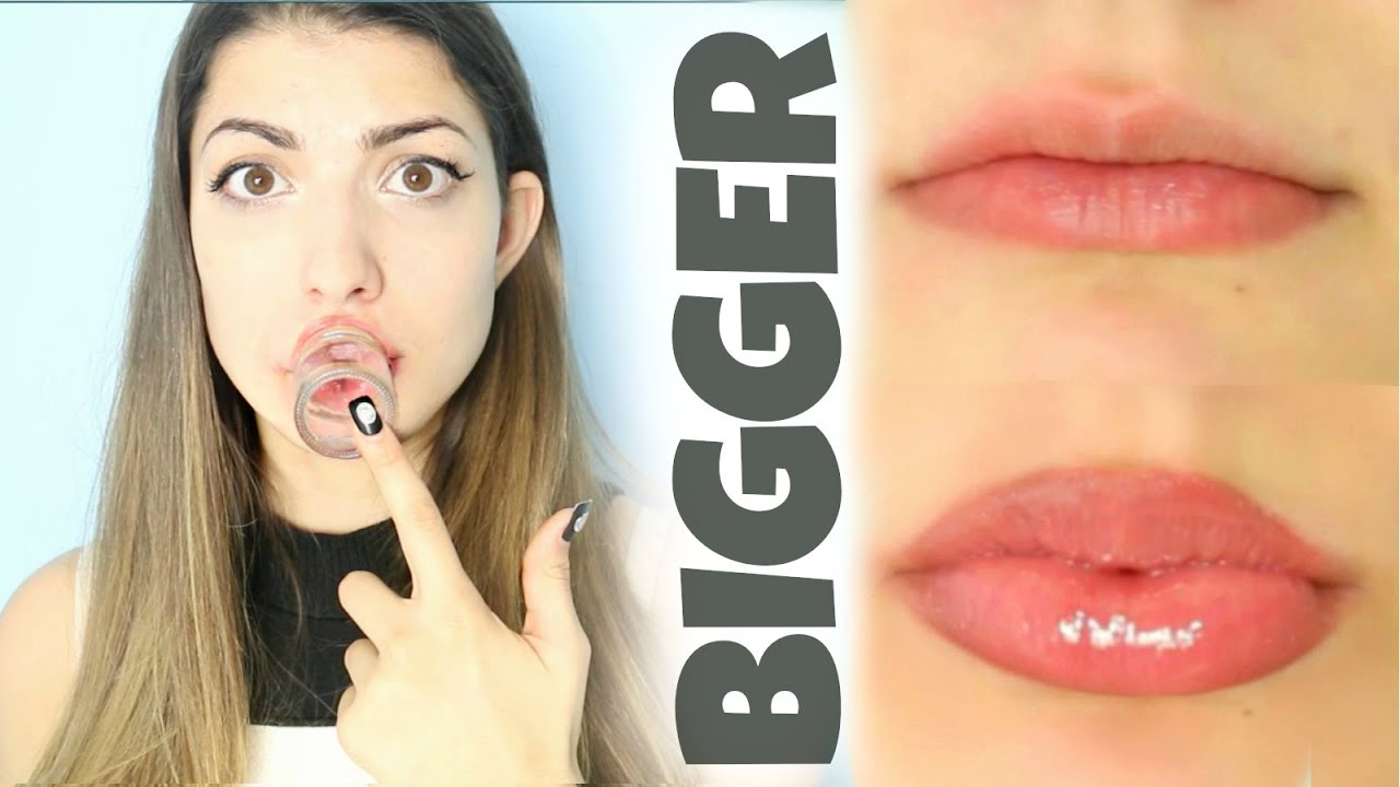 How to make lips bigger makeup