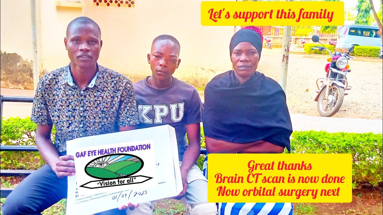 Good news: Olupot's brain CT scan done