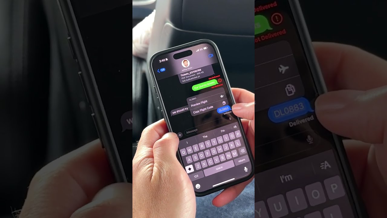 Track Flights With Your Phone By Texting Flight Number Airport Iphone